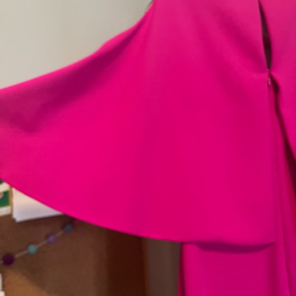 NWOT Joseph Ribkoff Fuschia Bat-Wing Dress - Picture 4 of 6